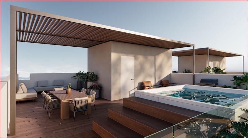 casas vacacionales y villas - Venta de Villa con piscina en brisas de Bavaro punta cana playa cerca 2