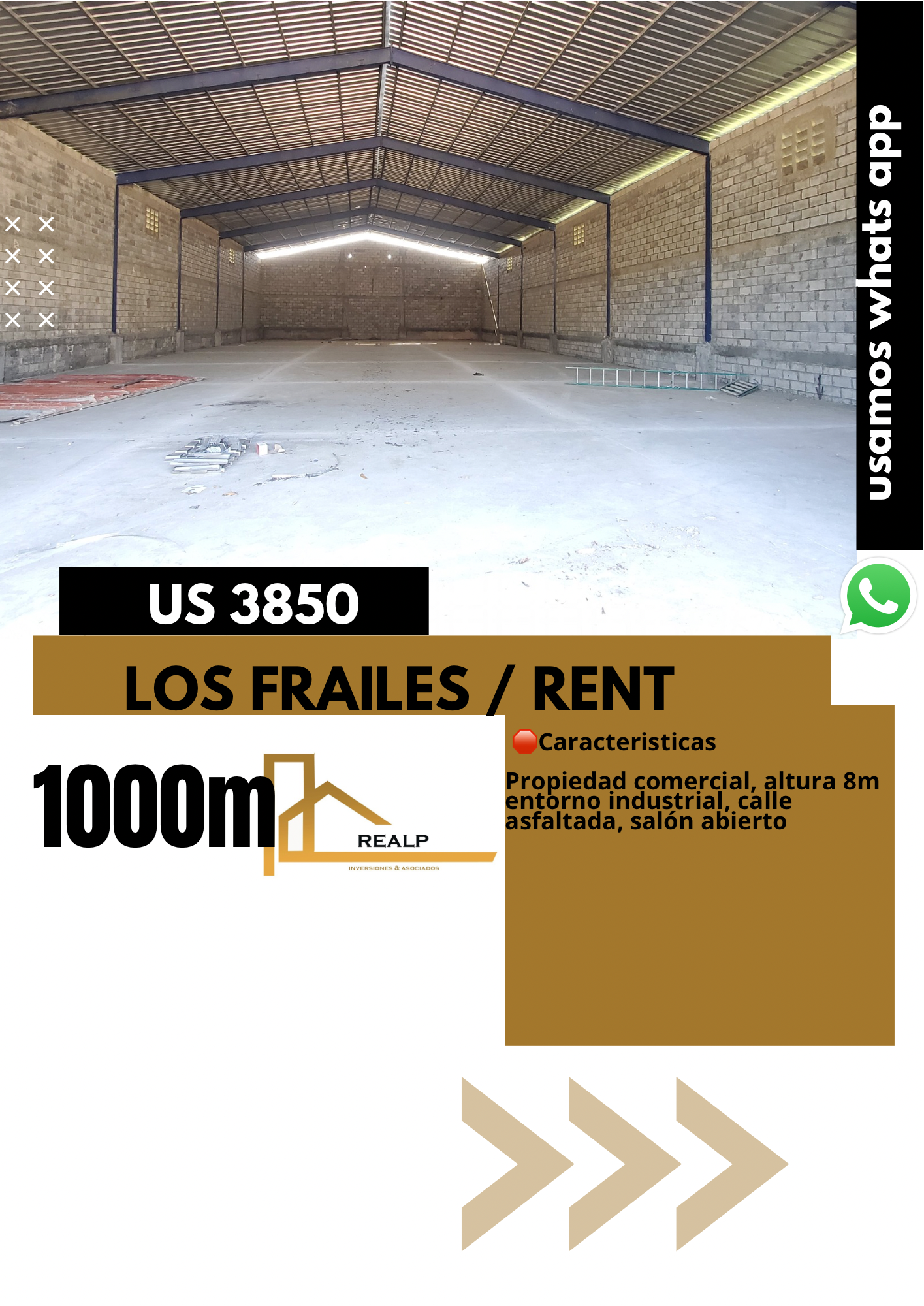 oficinas y locales comerciales - Nave cerca al aeropuerto 