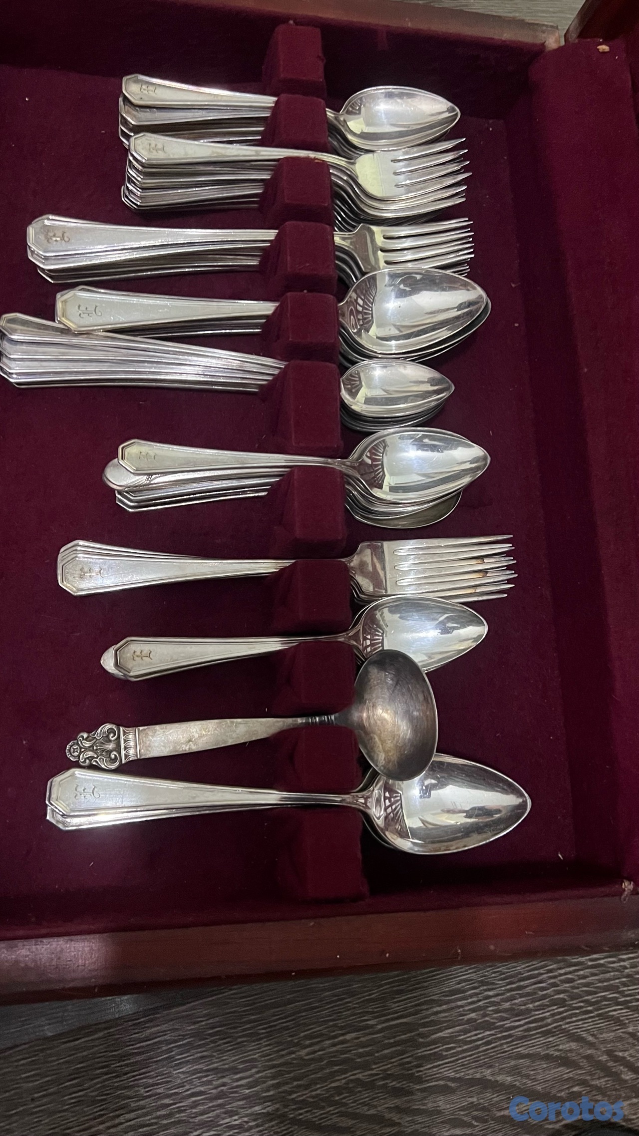 decoración y accesorios - Cubiertos de Plata de la Colección del Rey Edward  5