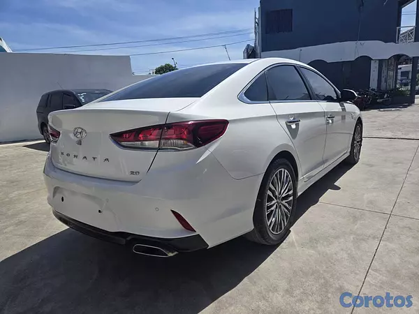 carros - HYUNDAI SONATA NEW RISE 2018 BLANCO GASOLINA 5