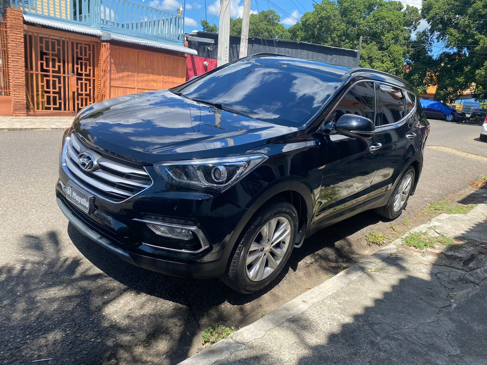 jeepetas y camionetas - hiunday santa fe 2017 3