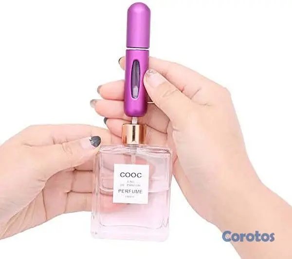 salud y belleza - Mini Spray Recargable Para Perfume 5ml ✨🌸 2