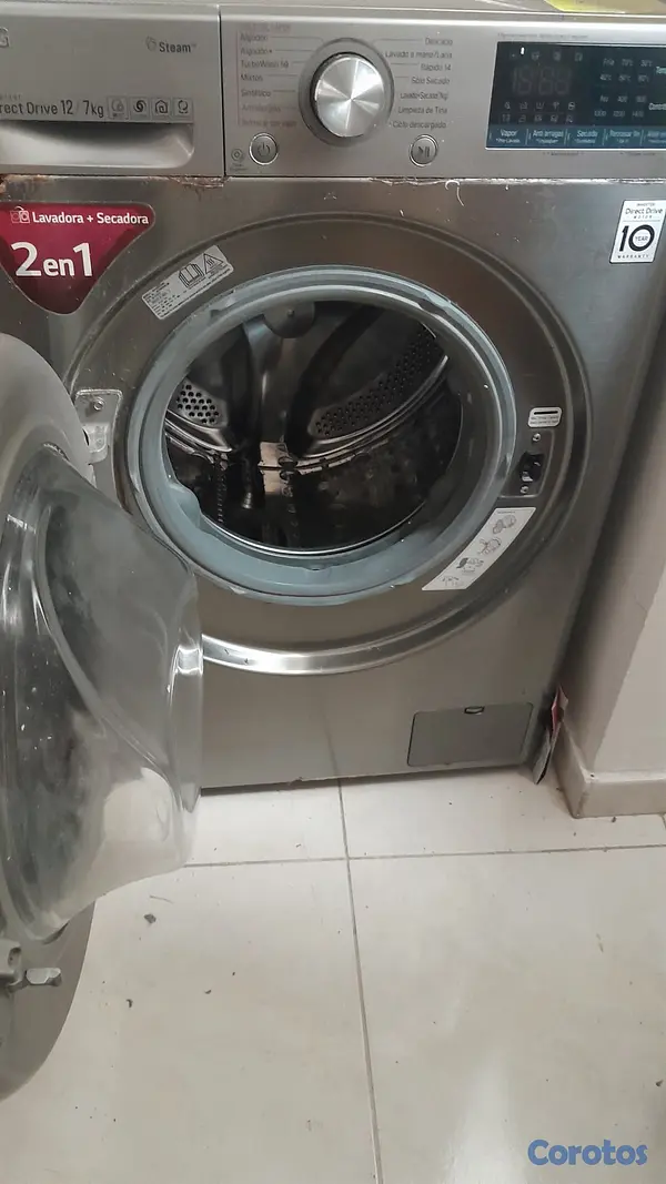 electrodomesticos - Lavadora secadora LG  10