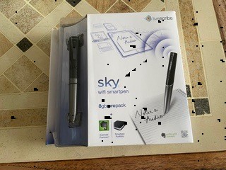 otros electronicos - Lapicero inteligente con portafolio de notas Sky
