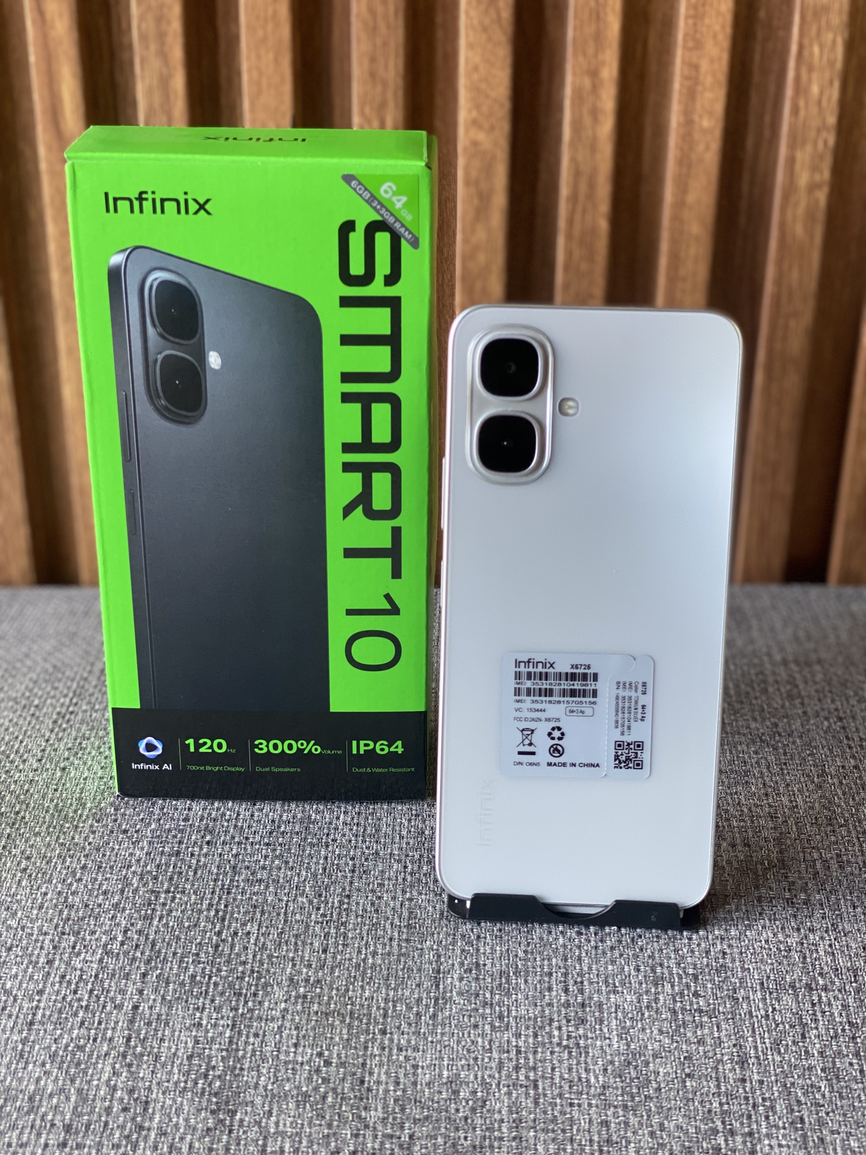celulares y tabletas - Infinix Smart 10 64GB+ 4RAM RD$4,800