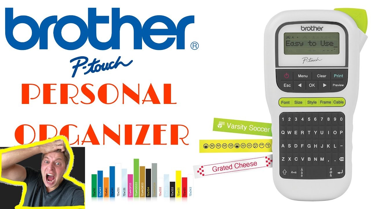 impresoras y scanners - Rotuladora ,Etiquetadora portátil de fácil uso brother PTH110