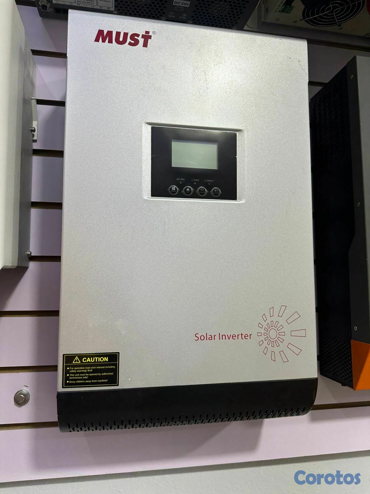 plantas e inversores - INVERSOR SOLAR INVERTER MUST - JACOBO SOLAR