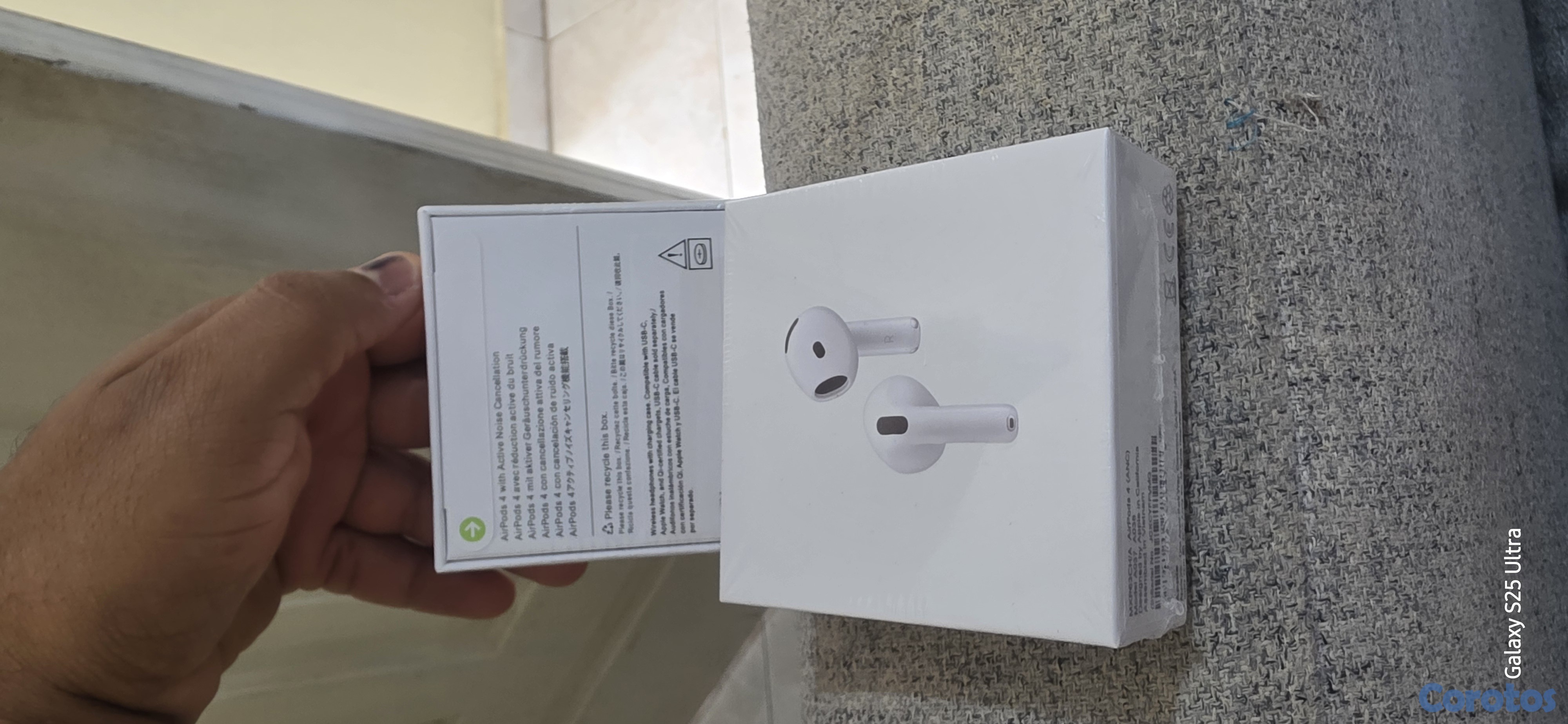 camaras y audio - airpods 4 generación  2