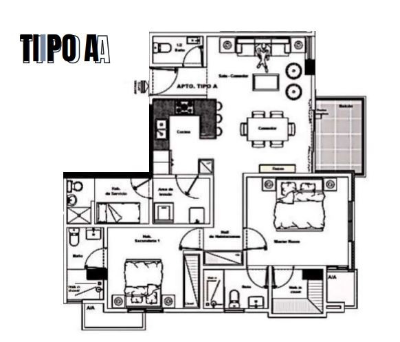 apartamentos - Proyecto de apartamentos en Venta en SERRALLES.  2 habitaciones 1