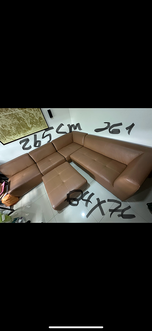 muebles y colchones - Sofa en L 2