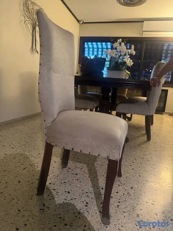 muebles y colchones - sillas de comedor  4