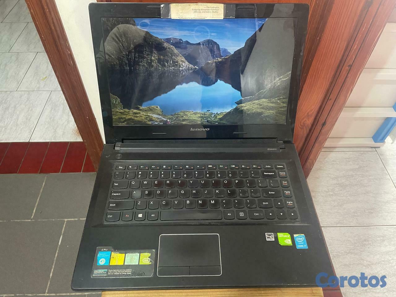 computadoras y laptops - Laptop Lenovo Z40-70 en excelentes condiciones  1