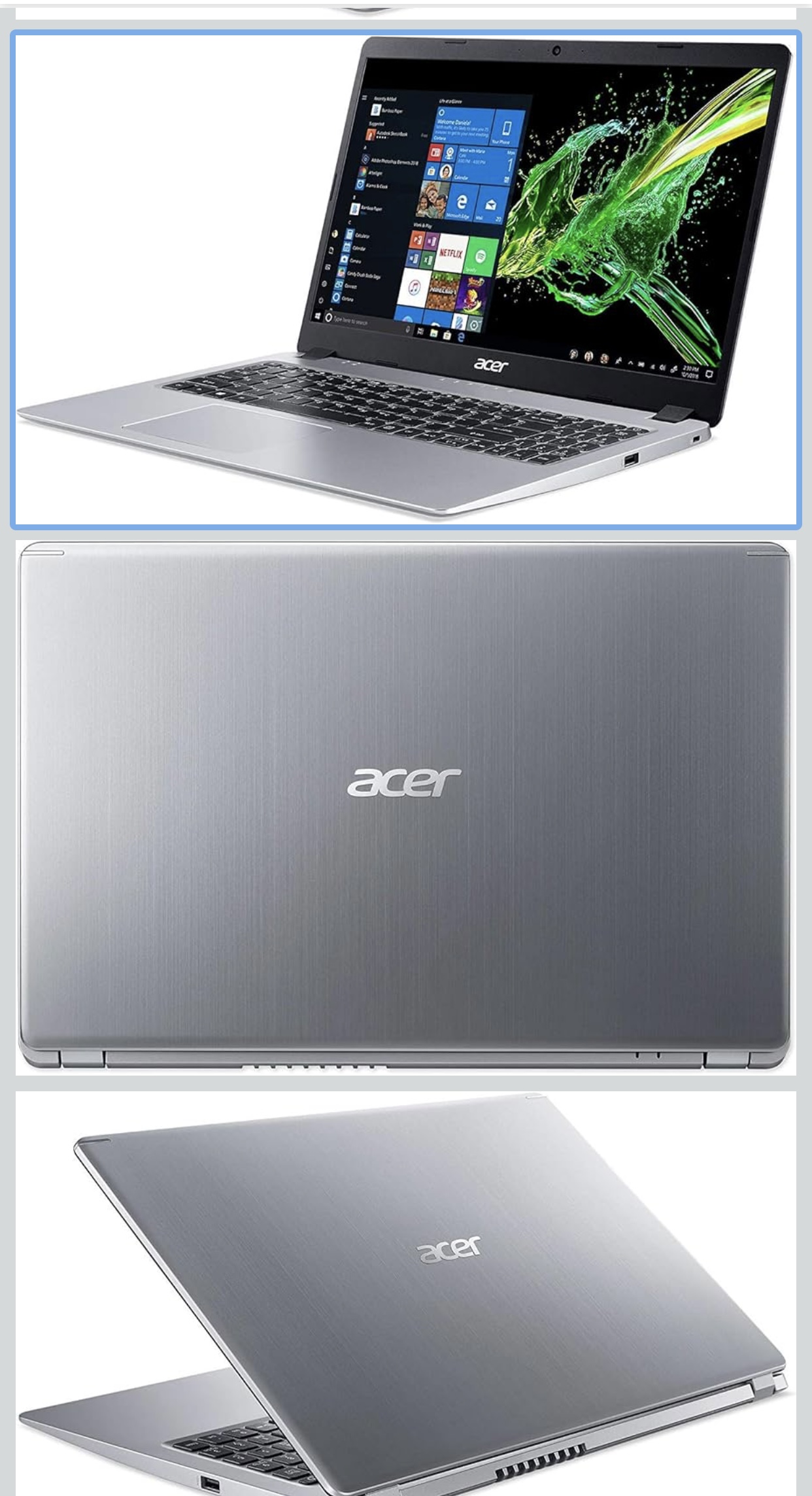 computadoras y laptops - Acer Aspire 5 A515-43-R19L  2