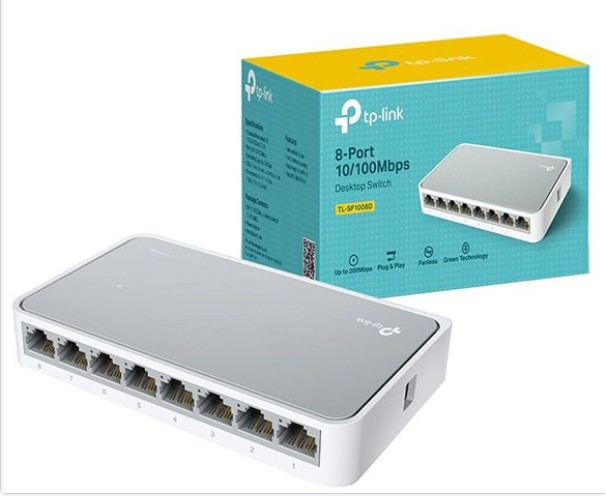 accesorios para electronica - DESKTOP SWINTCH 8 PUERTOS 10/100M TP-LINK 0