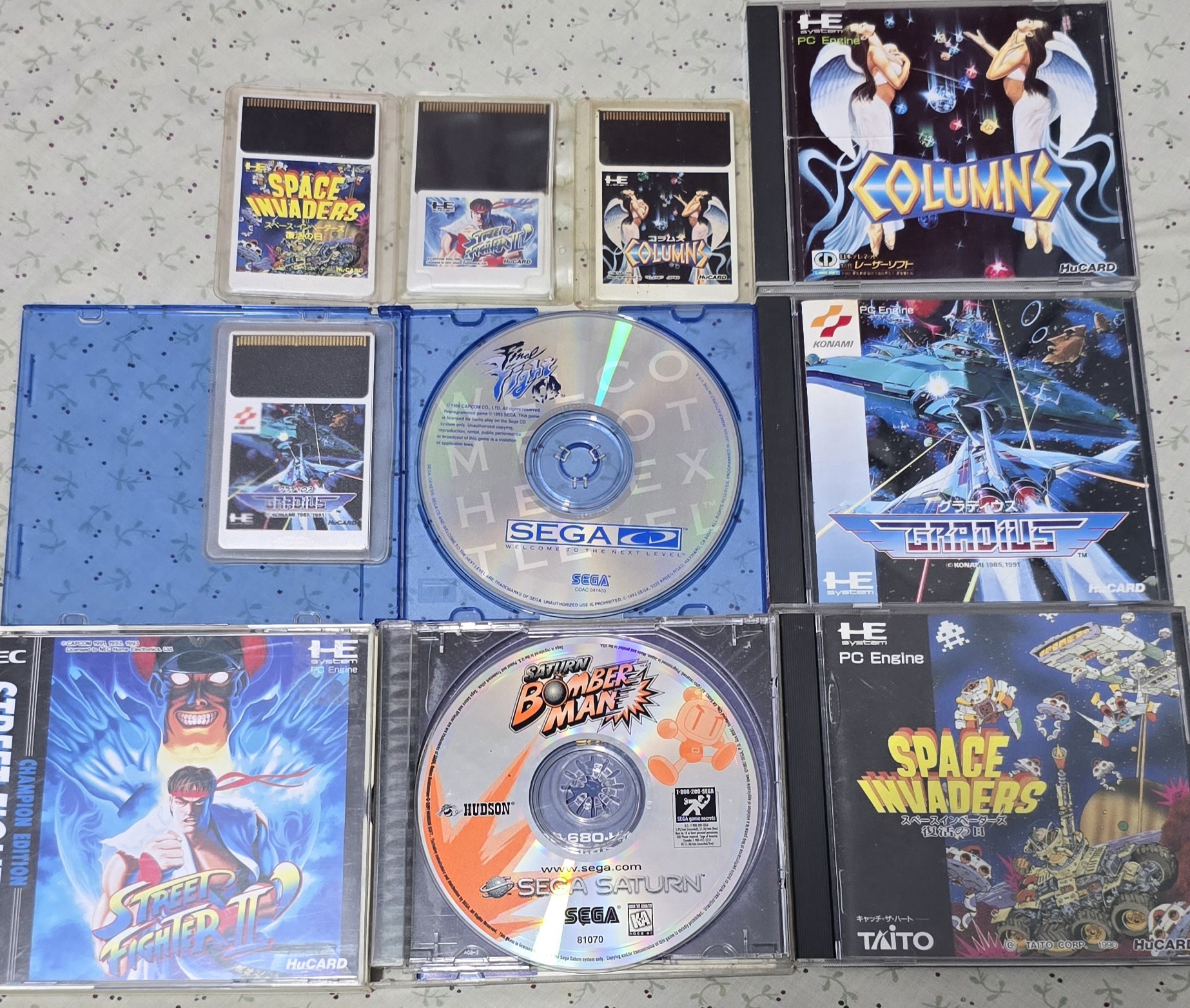 consolas y videojuegos - Juegos variados de Pc engine Sega CD y Saturn 