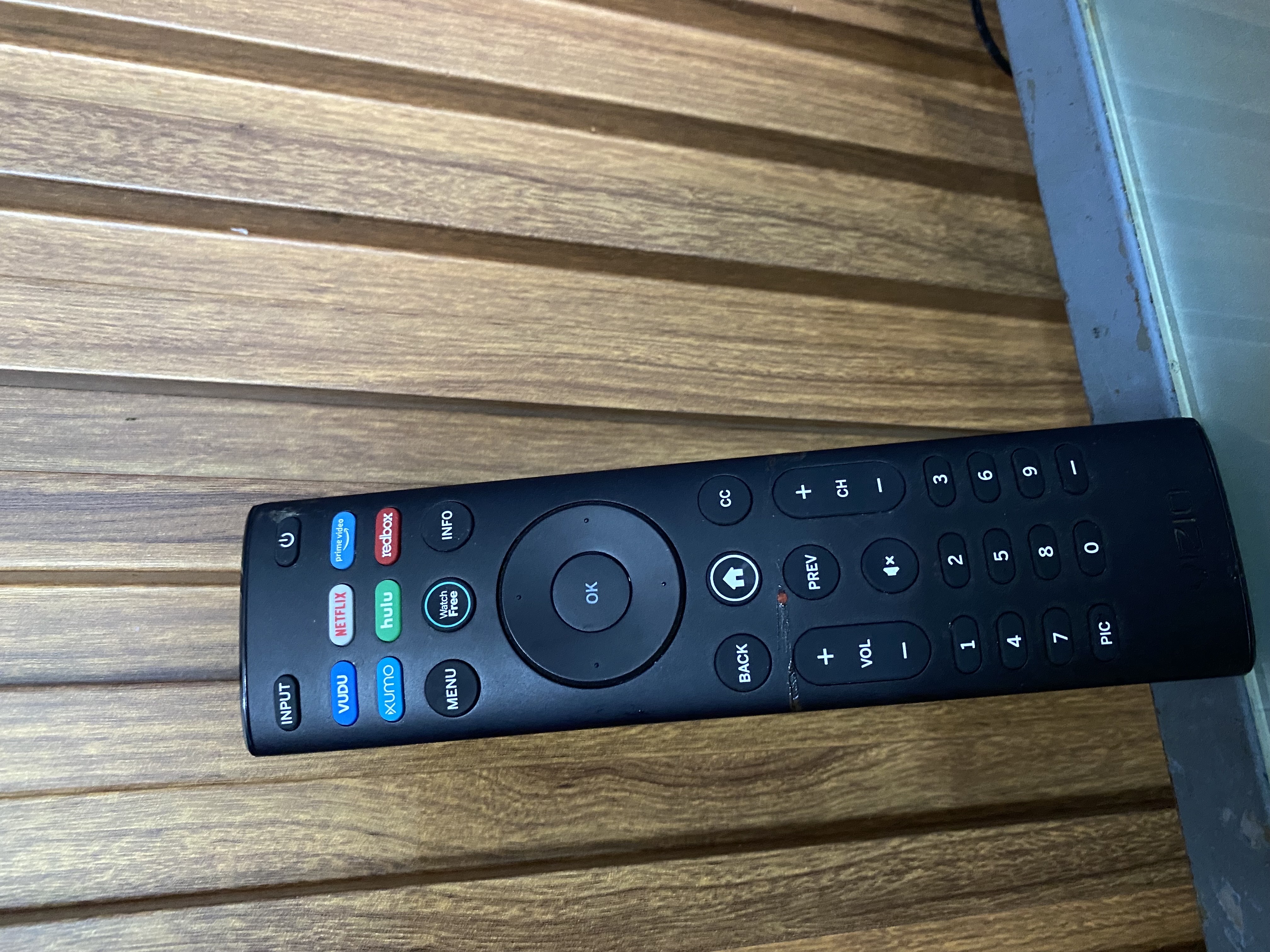tv - control remoto VIZIO  3