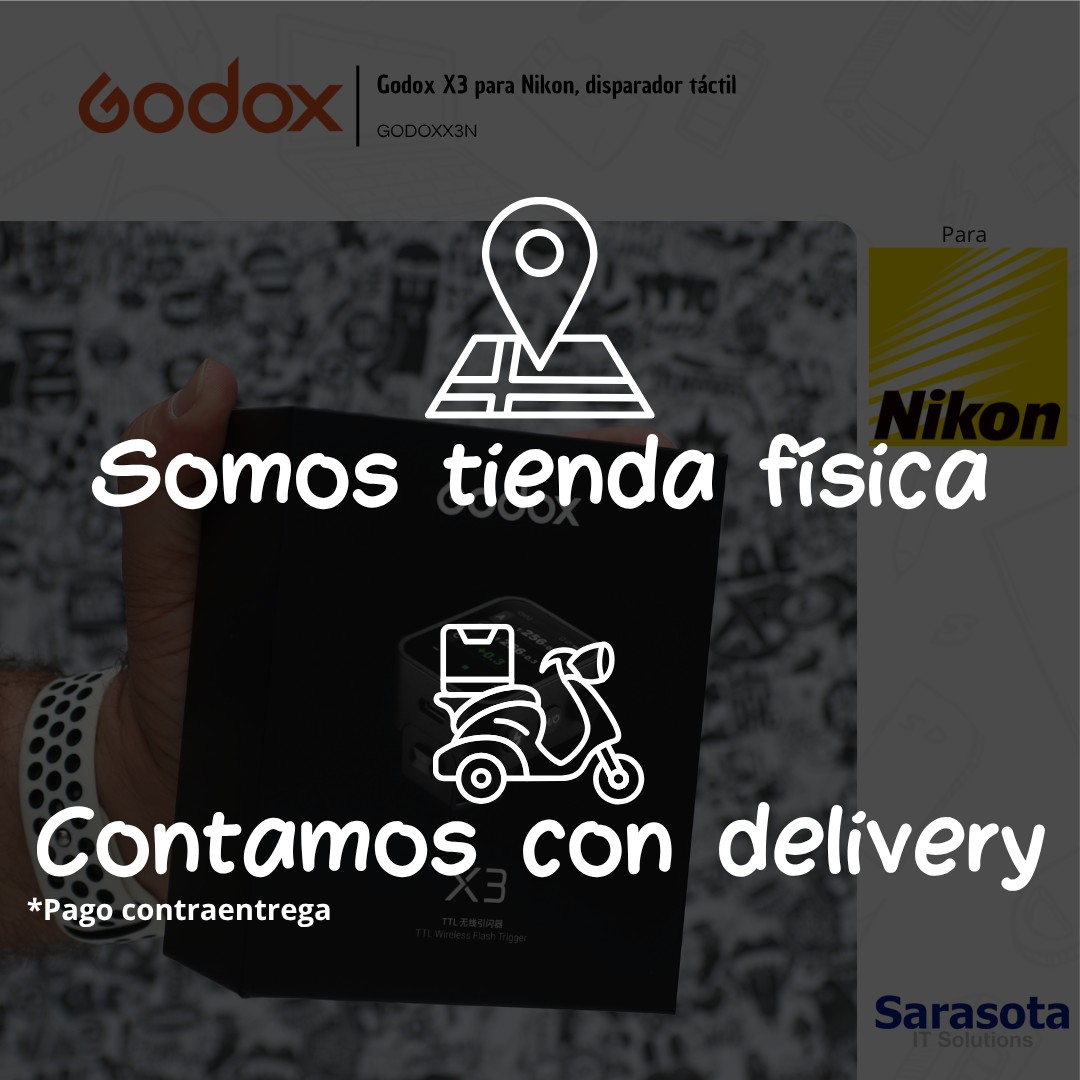 accesorios para electronica - Godox Disparador X3 para Nikon Garantía 1 año 3