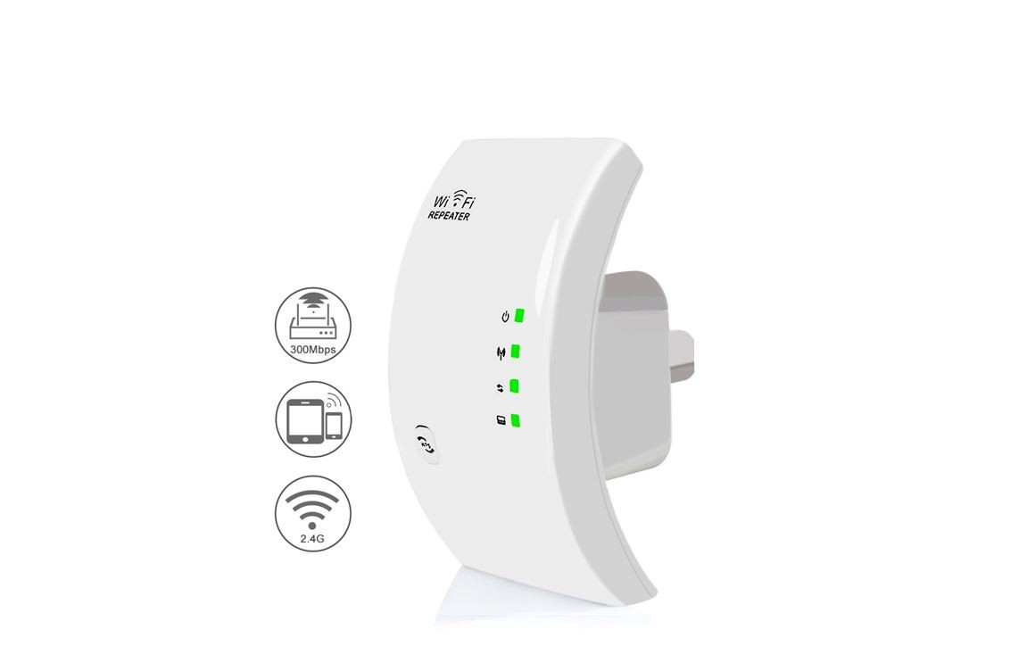 otros electronicos - Repetidor Wifi 300 Mbps WR01 0