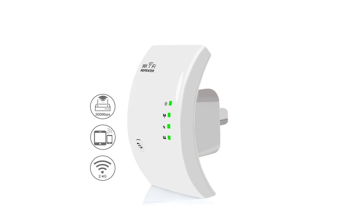 otros electronicos - Repetidor Wifi 300 Mbps WR01 1