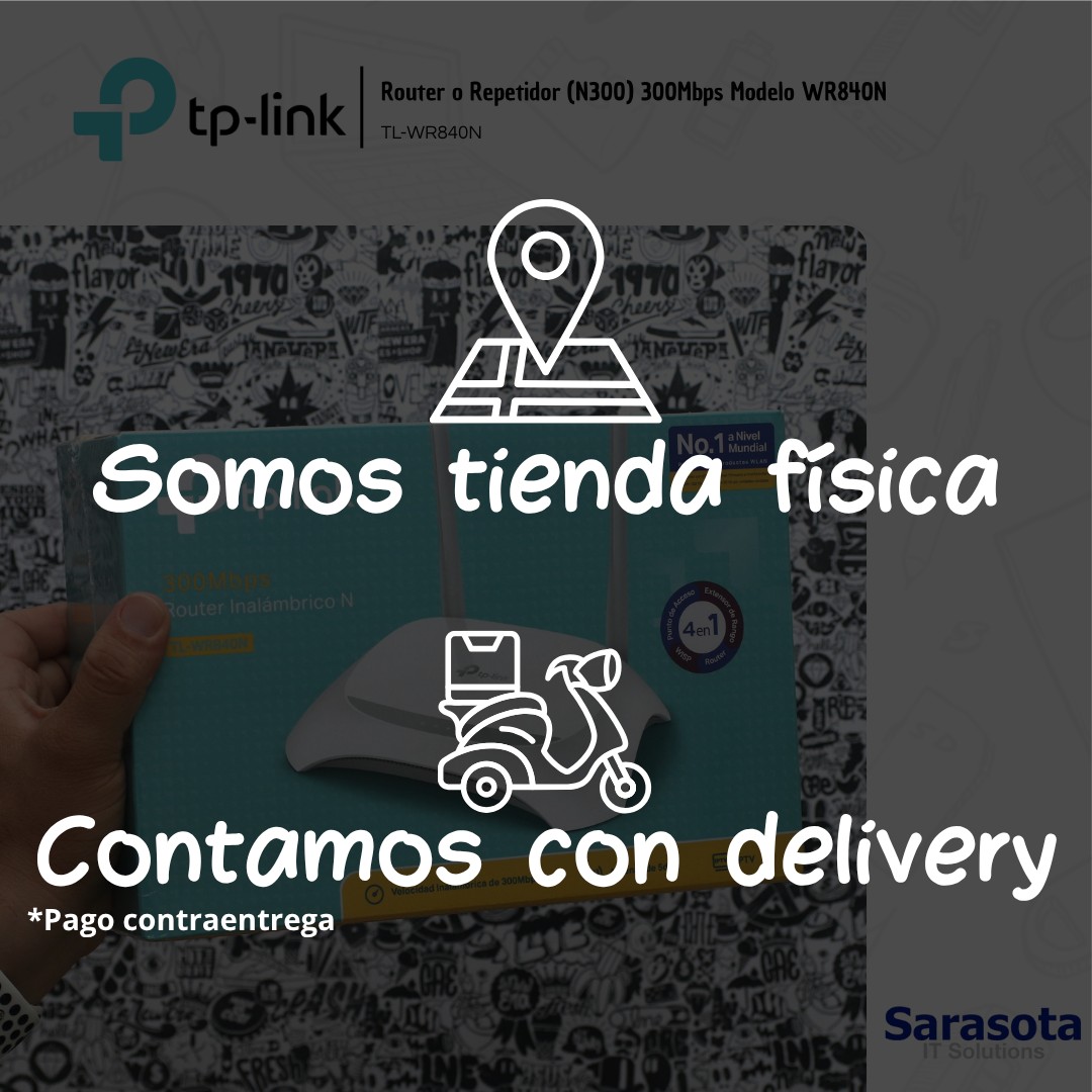 accesorios para electronica -  TP-Link Router o repetidor WR840N 840N 3