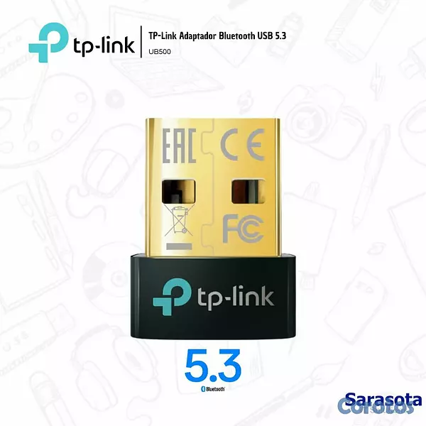 accesorios para electronica - TP-Link Adaptador Bluetooth USB 5.3 UB500 2