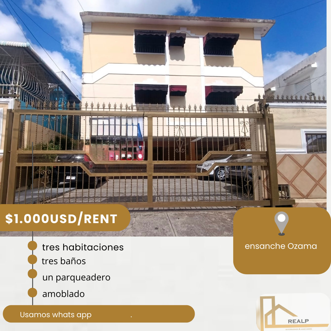 apartamentos - Alquiler Apartamento amoblado 