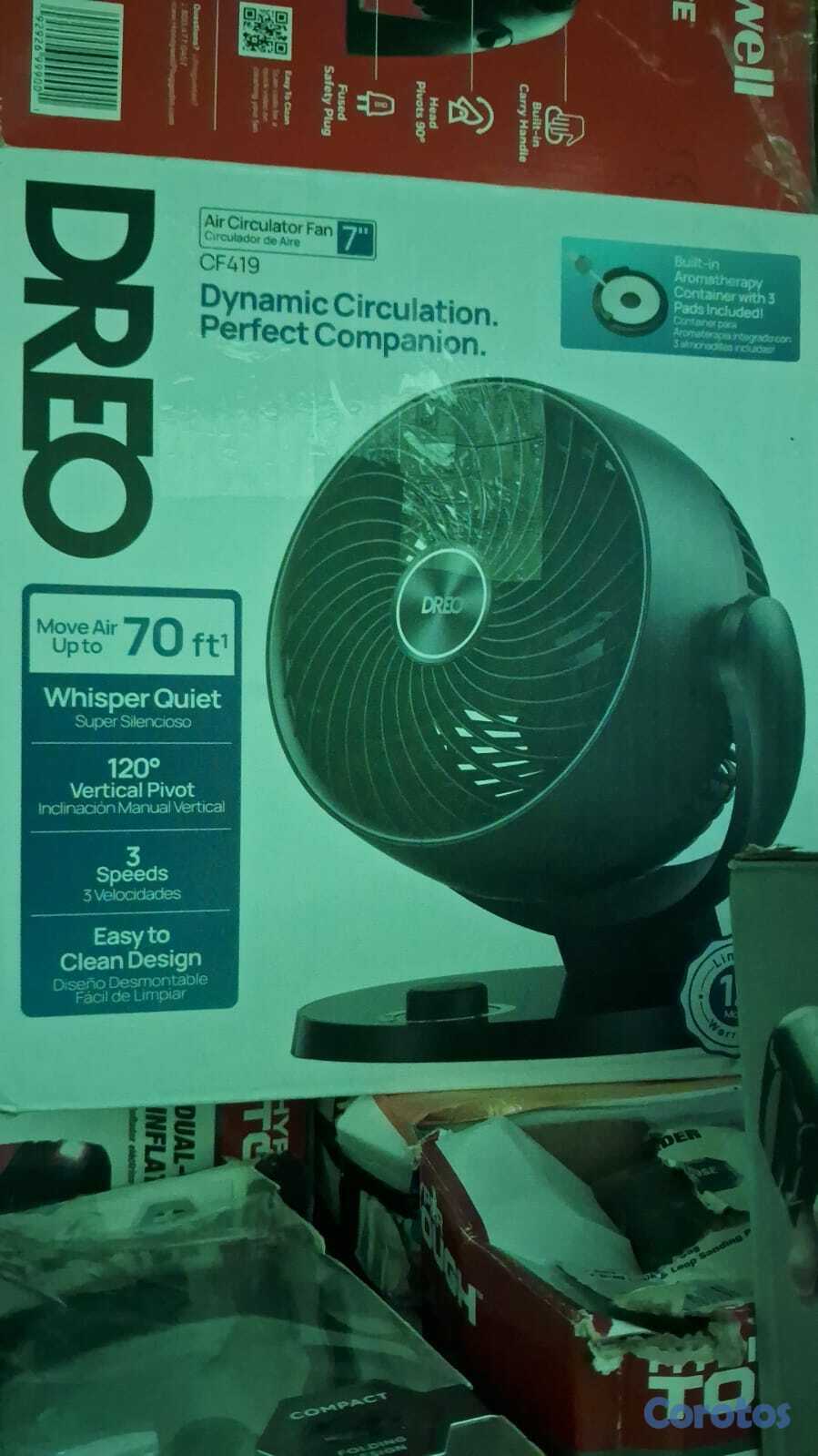aires acondicionados y abanicos - “Abanico DREO 7” Circulador de Aire – Súper Silenc 2