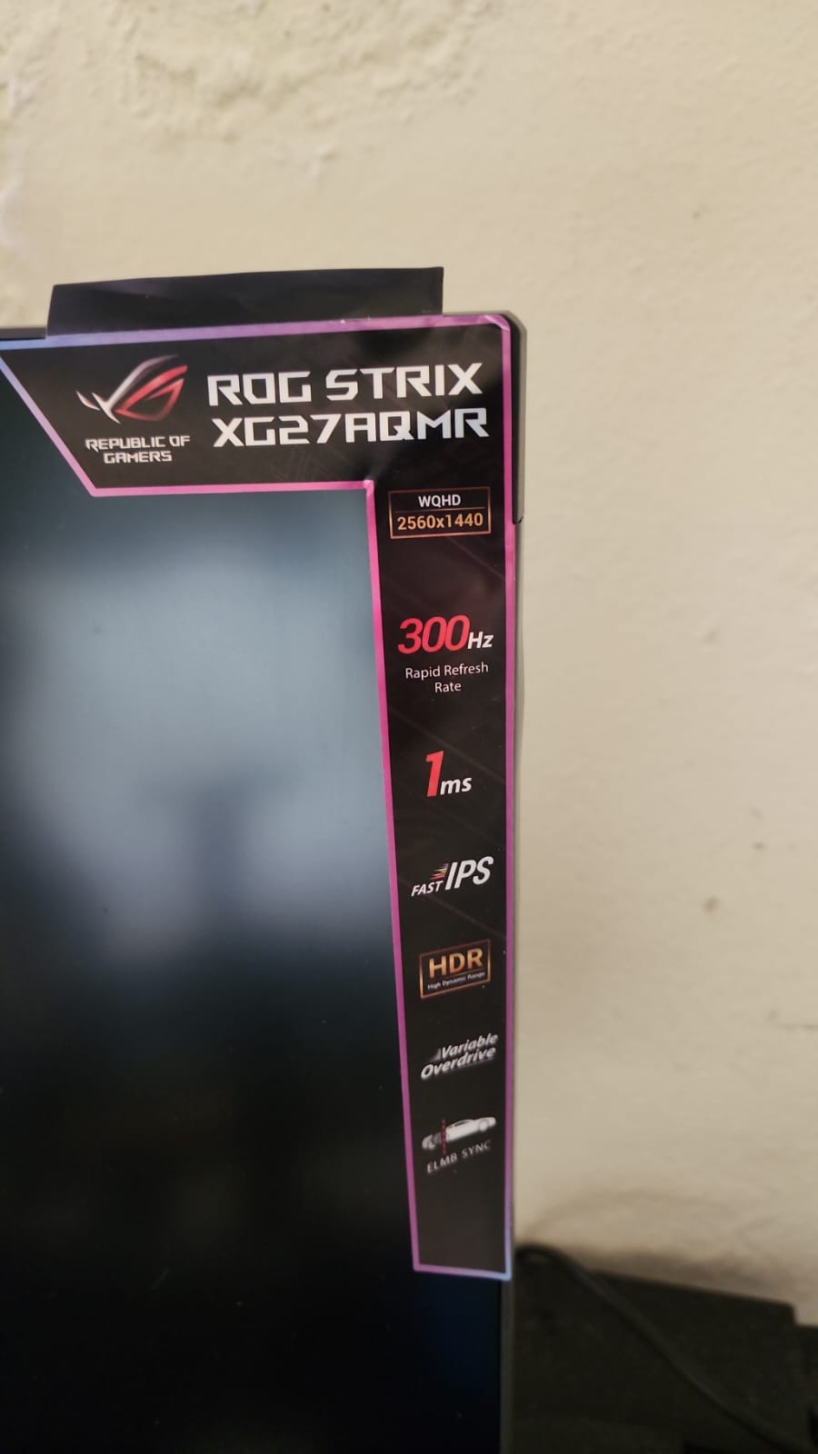 accesorios para electronica - Monitor Gaming 27' 1440P 1