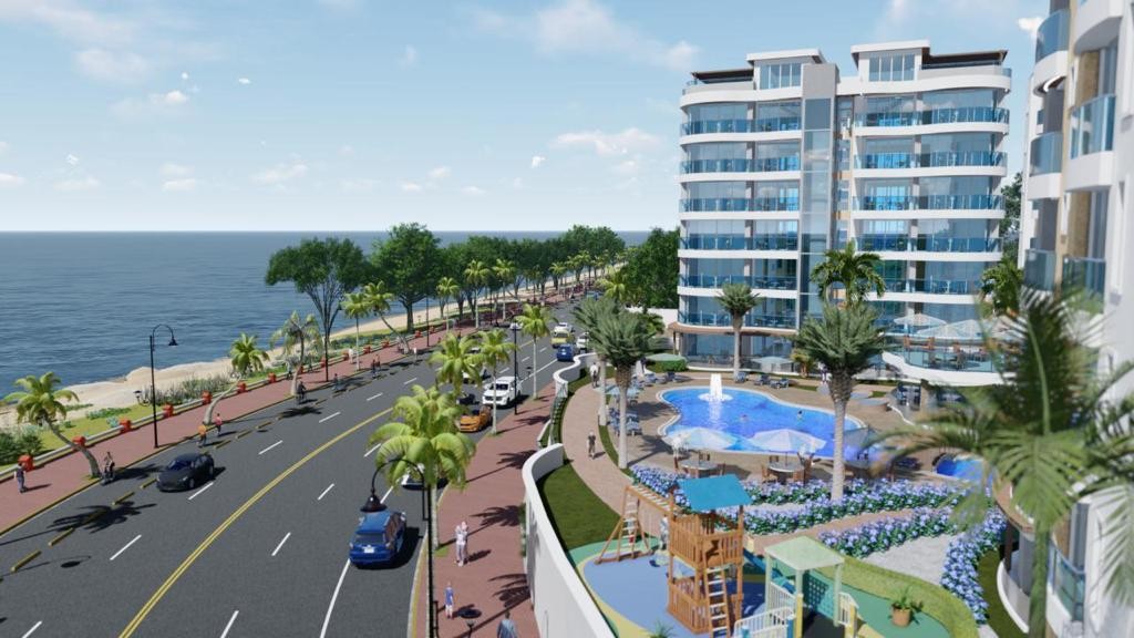 apartamentos - Torres de Apartamentos de Lujo en el Malecon, Puerto Plata 