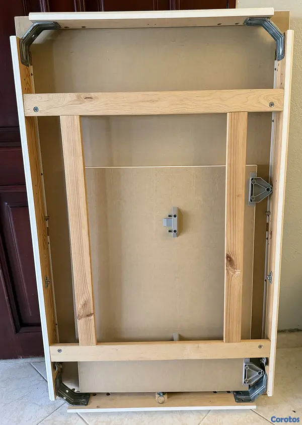 muebles y colchones - Vendo mesa de madera prensada expandible (IKEA) 5