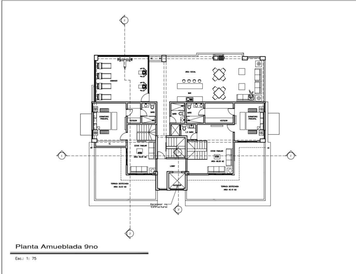 apartamentos - Moderno proyecto de 7 niveles Apartamentos de 2 y 3 habitaciones vista al mar 1
