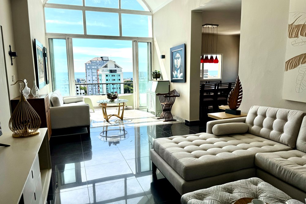 apartamentos - Alquiler de Apartamento Amueblado en Bella Vista 4