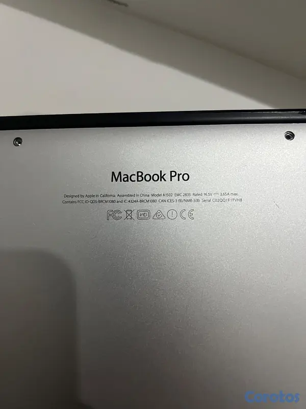 computadoras y laptops - Macbook pro 2015 - 500gb (8gb) 6