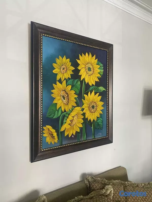 decoración y accesorios - pintura en óleo  4