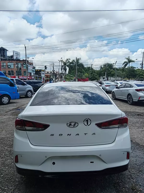 carros - HYUNDAI SONATA NEW RISE 2020 BLANCO 5
