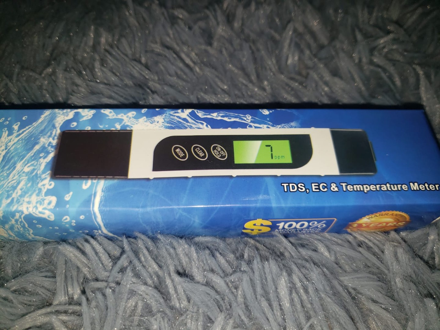 salud y belleza - Medidor digital de agua, medidor profesional 3 en 1 TDS, medidor de temperatura  0