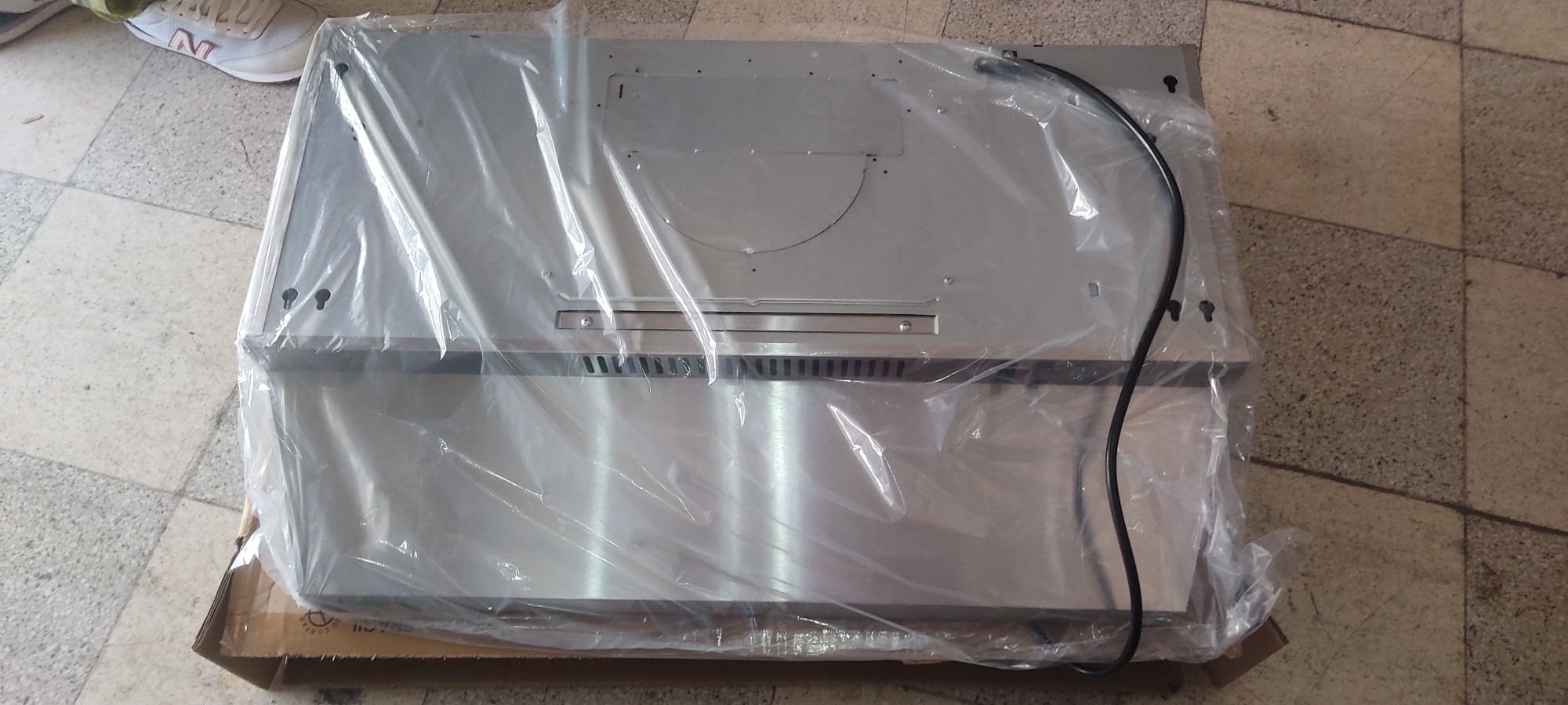 cocina - Extractor de grasa american cromado de 30 0