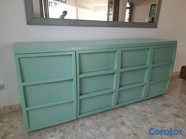 muebles y colchones - Estante Buffetera 79x18x33 pulgadas 5