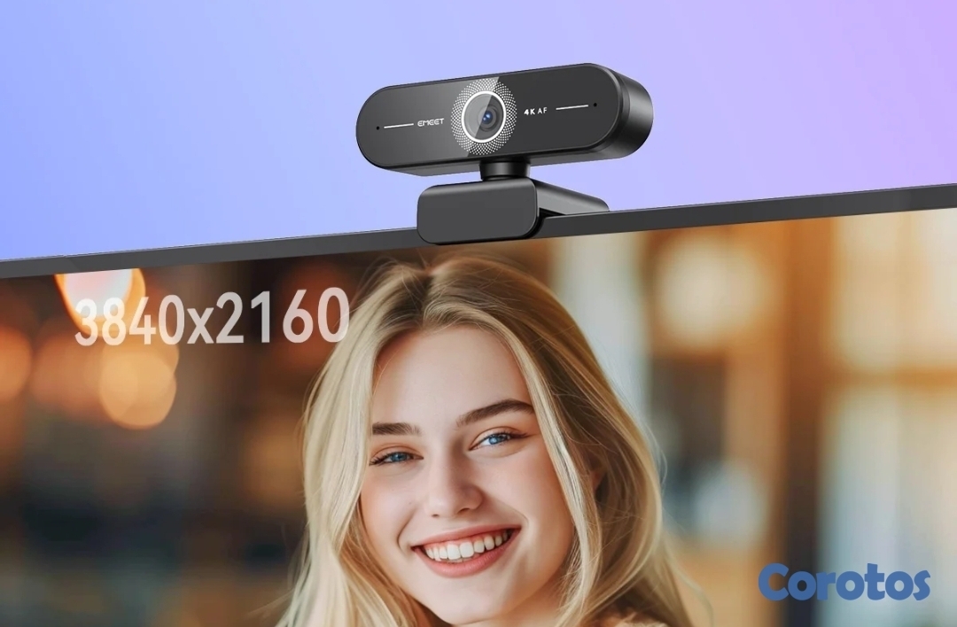 camaras y audio - Cámara  para Streaming Emeet 4K C60E 4