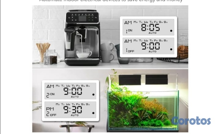 otros electronicos - Tomacorriente timer 8