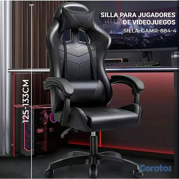 muebles y colchones - sillas Gamer  2