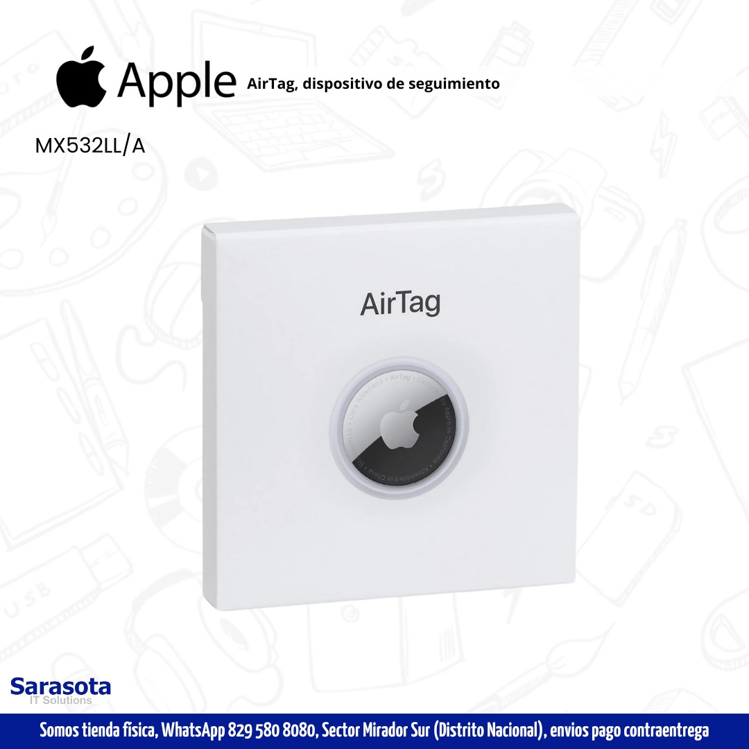 accesorios para electronica - AirTag dispositivo de seguimiento en RD$ 1.600 1