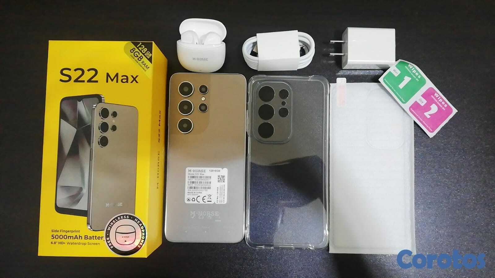 celulares y tabletas -  Teléfono M-HORSE S22 MAX 128GB + 8GB 3