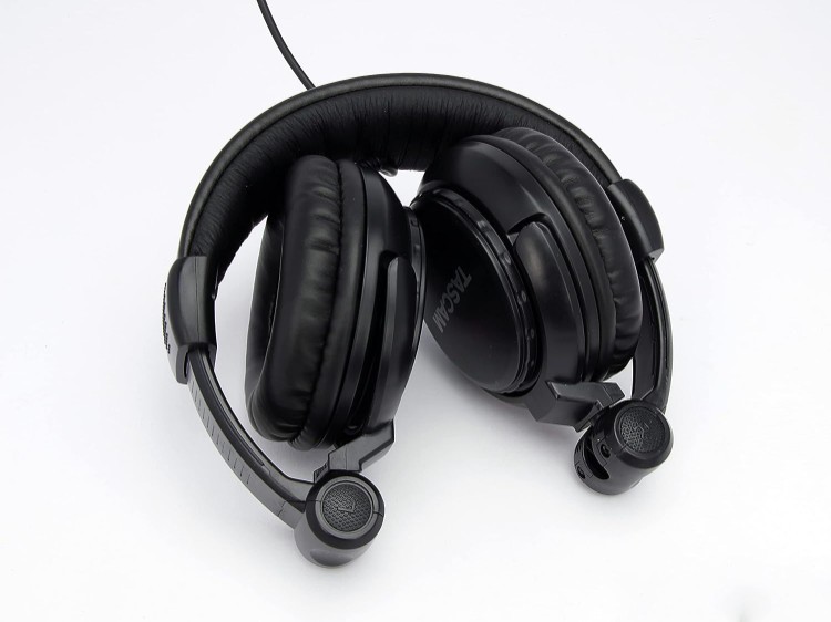 camaras y audio - Tascam Auriculares TH02 para estudio, dispositivo de audio con diseño plegable 2