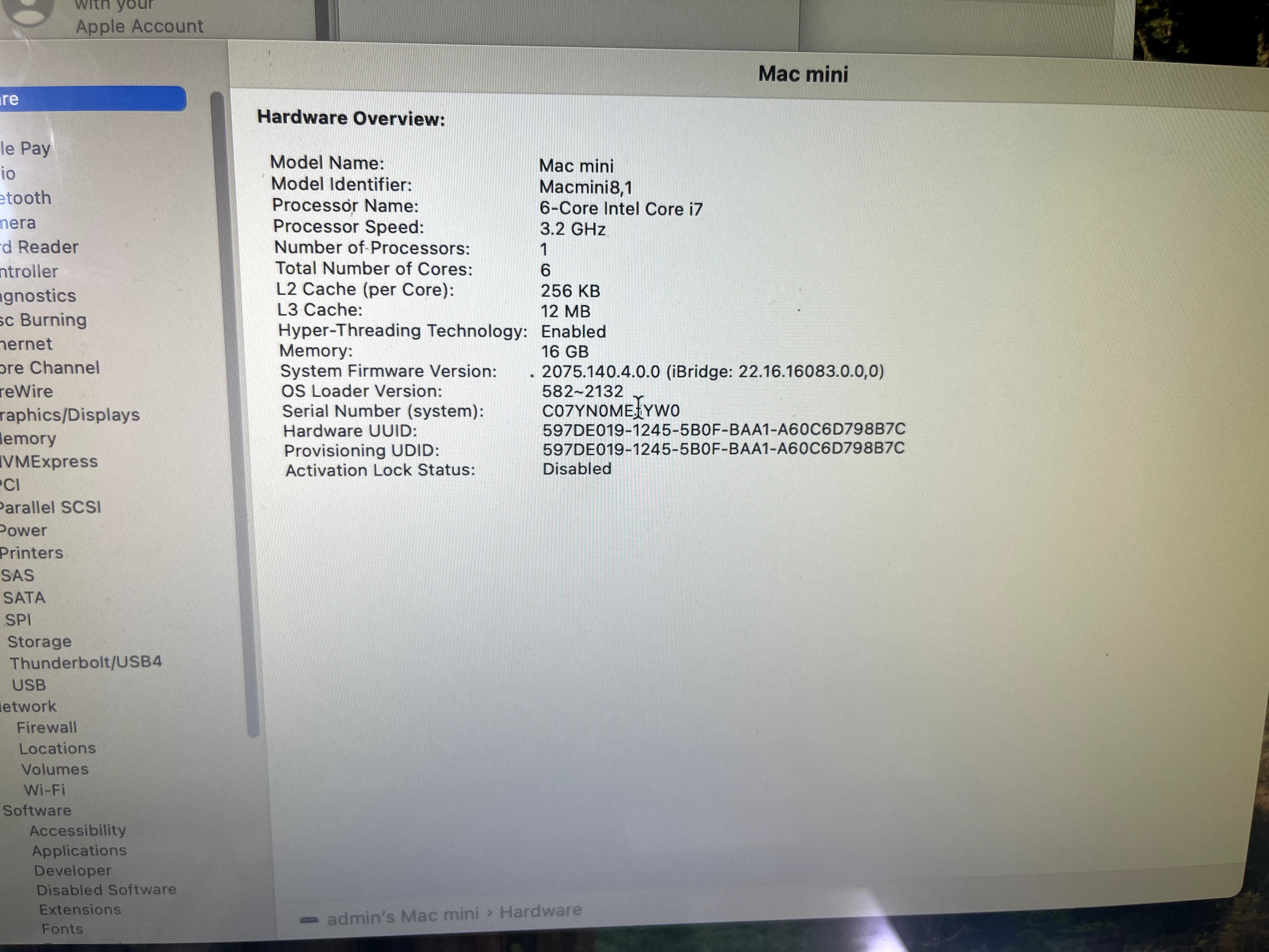 computadoras y laptops - 2019 Mac mini 8.1 Corei7-6cores 16G-Ram, 500G SSD. 1
