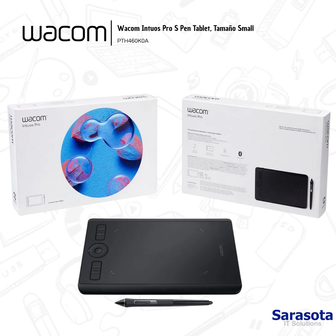 accesorios para electronica - Wacom Intuos Pro S Nuevo tamaño Small 2