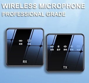 accesorios para electronica - Microfono inalambrico wireless Lavalier K8