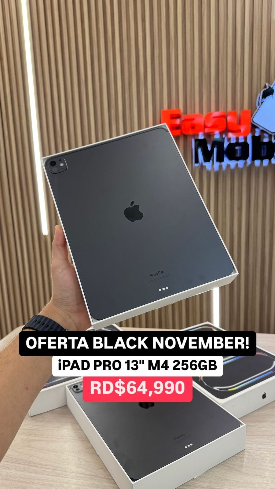 celulares y tabletas - iPAD PRO 13'' M4 256GB OPEN BOX 