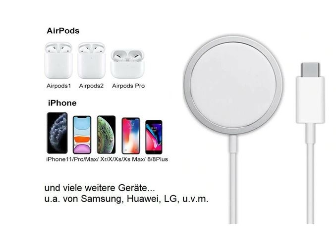 celulares y tabletas - Cargador magnético para IPhone - Cable Magsafe 4