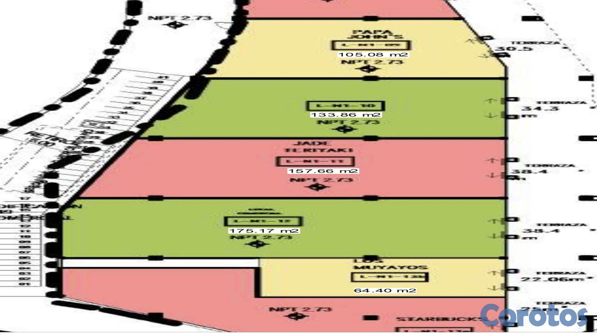 oficinas y locales comerciales - Locales comerciales alquiler 1er piso Paseo 27, Santo Domingo Oeste 5